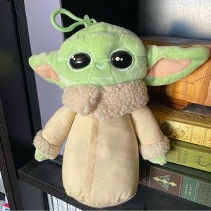 Plush Grogu Baby Yoda keychain pouch